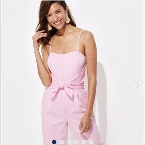 Seersucker Tie-Front Jumpsuit Vineyard Vines